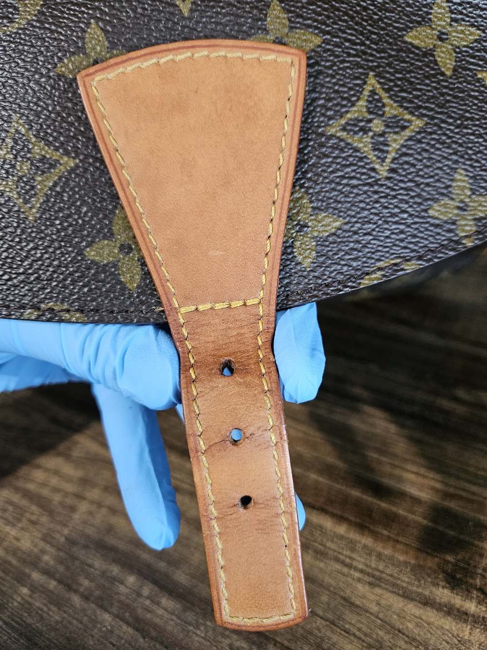 Authentic Louis Vuitton Jeaune Fille GM Monogram Canvas - Picture 5 of 17